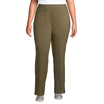 Plus Size Lands' End Starfish Pull-On Straight-Leg Pants