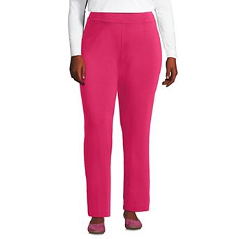Plus Size Lands' End Starfish Pull-On Straight-Leg Pants
