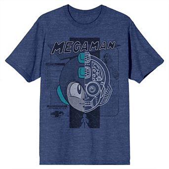 Men's Mega Man Face Tee