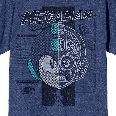 Men's Mega Man Face Tee