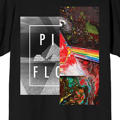 Men's Pink Floyd Black & White Tee