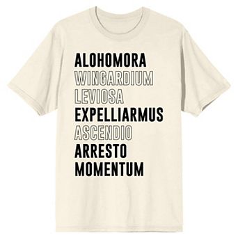 Men's Harry Potter Spells Tee