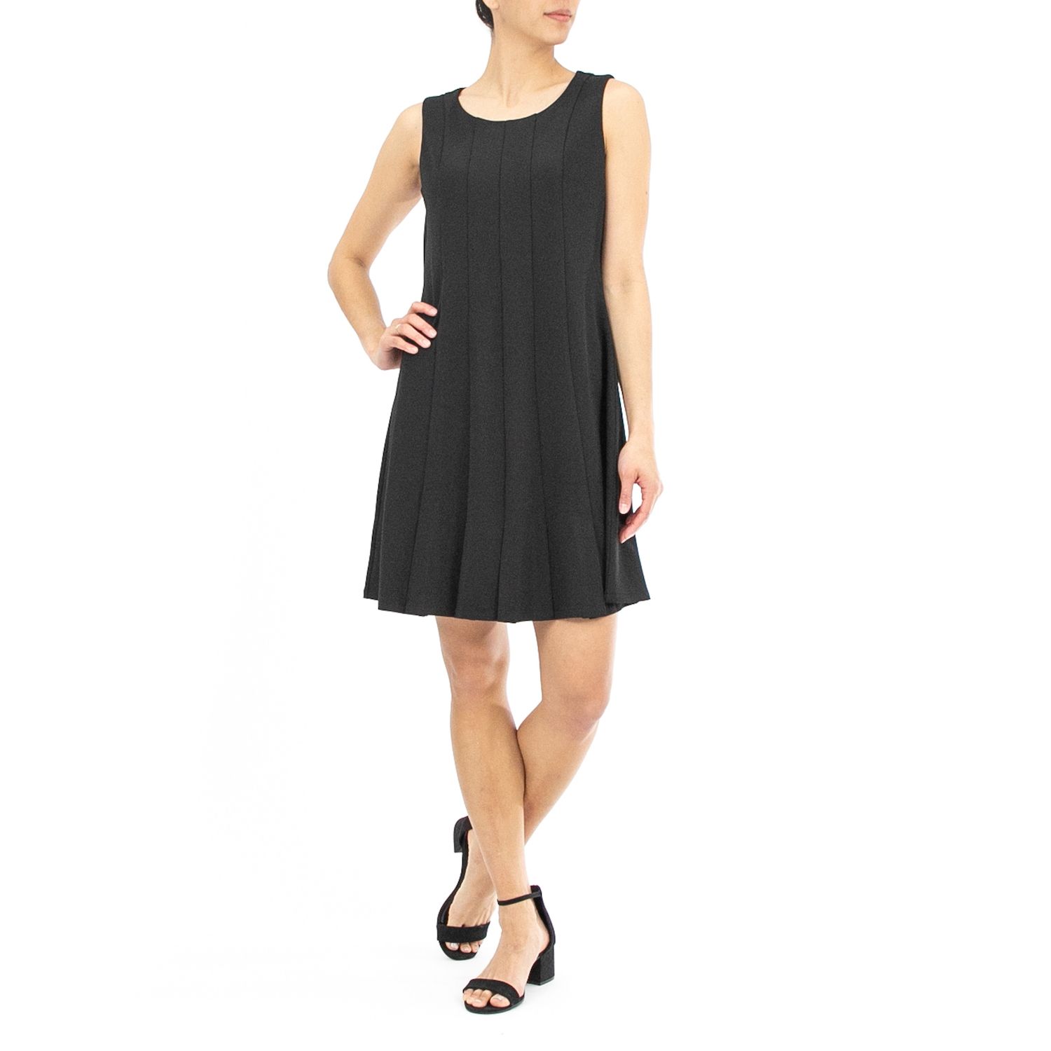 Женские платья Nina Leonard Pleated Sheath Dress