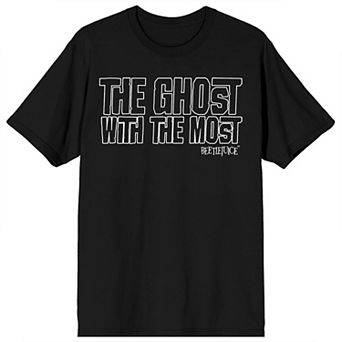 Men's Beetlejuice The Ghost with the Most Tee