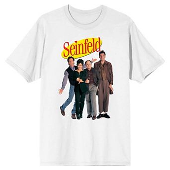 Men's Seinfeld Main Characters Tee