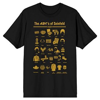 Men's Seinfeld ABCs Tee