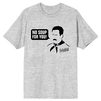 Men's Seinfeld No Soup for You Tee