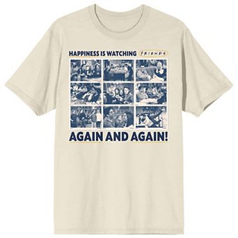 Men's Friends Happiness is Tee