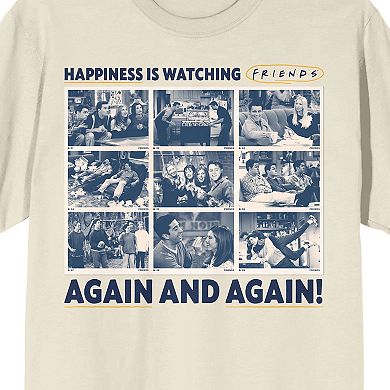Men's Friends Happiness is Tee