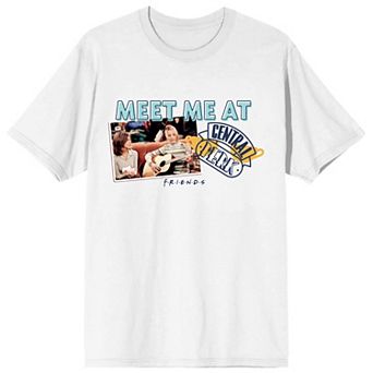 Men's Friends Meet Me At Central Perk Graphic Tee