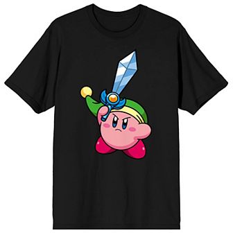 Men's Kirby Pink Mochi Sword Tee
