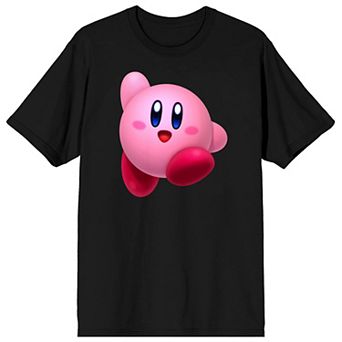 Men's Kirby Pink Mochi Says Hi Tee