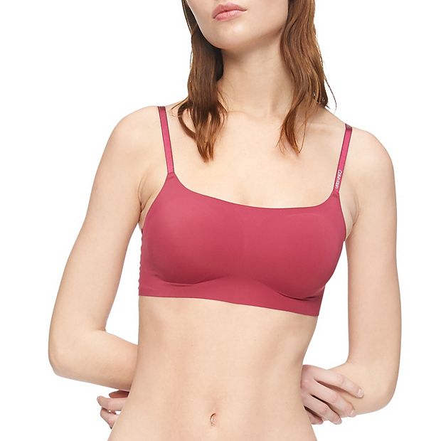 Calvin Klein Invisibles Comfort Lightly Lined Retro Bralette QF4783