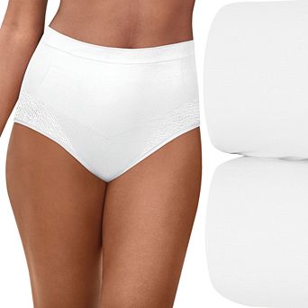 Bali Comfort Revolution 2-Pack Firm Control Brief Panty Set 0048