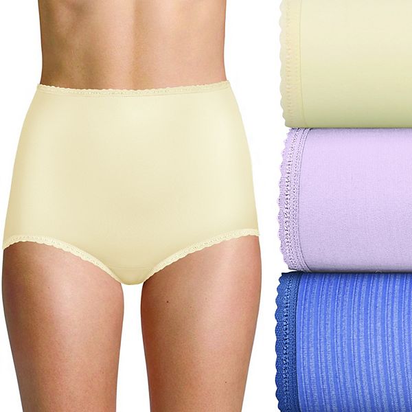 Women's Bali® Skimp Skamp 3-Pack Brief Panty Set DFA633, Size: 9, Pink -  Yahoo Shopping