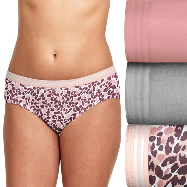 Hanes Ultimate Women's X-Temp Hipster Underwear, 3-Pack 