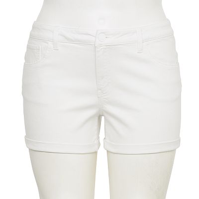 Junior White shops Shorty Shorts