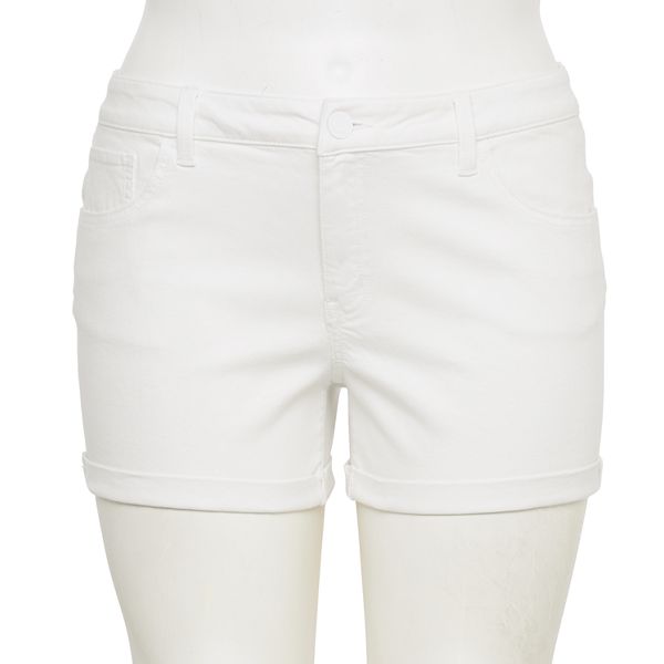 Juniors Plus Size SO Midi Shorts