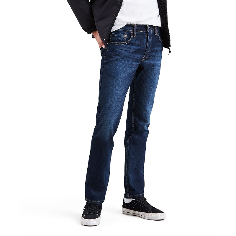 UPC 190779450134 product image for Men's Levi's 511 Slim-Fit Stretch Jeans, Size: 33X32, Med Blue | upcitemdb.com
