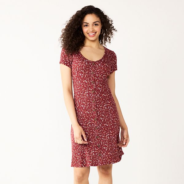 Kohls junior red clearance dress