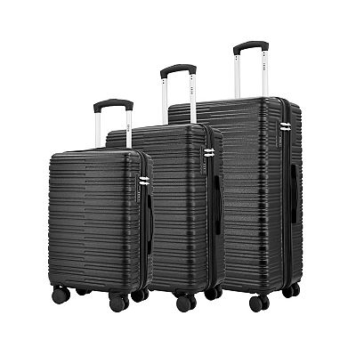 IZOD Lightweight Expandable 3-pc. ABS Spinner Luggage Set