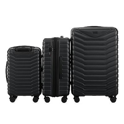 IZOD Phantom Lightweight Expandable 3-pc. Hardside Spinner Luggage Set