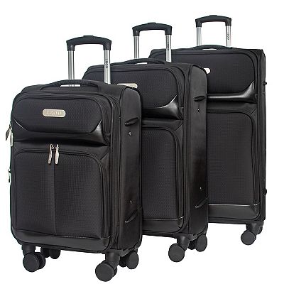 イーグルMaritime CIRAS Eagle/Allideポーチセット IZOD Ocean Soft Shell 3-pc. Lightweight Expandable Spinner Luggage Set