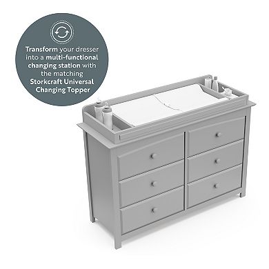 Storkcraft Kenton 6-Drawer Double Dresser