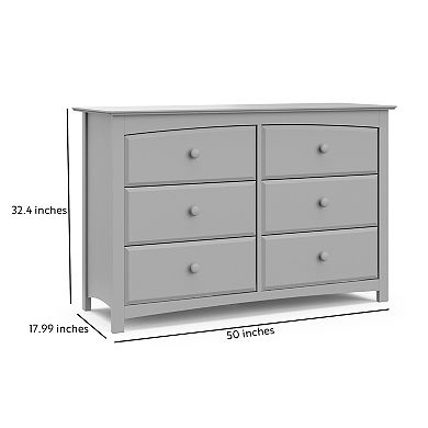Storkcraft Kenton 6-Drawer Double Dresser