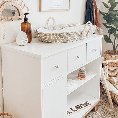storkcraft modern 2 drawer changing table dresser Storkcraft - Brookside 2 Drawer Changing Chest