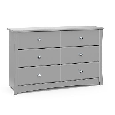 Storkcraft Crescent 6-Drawer Double Dresser