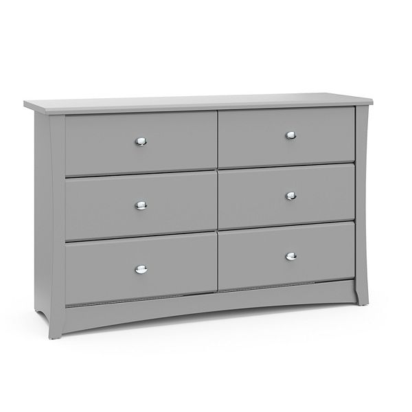 Storkcraft Crescent 6-Drawer Double Dresser