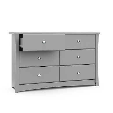 Storkcraft Crescent 6-Drawer Double Dresser