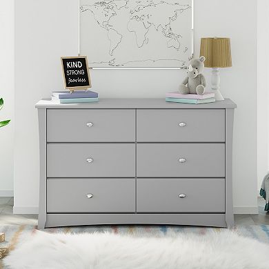 Storkcraft Crescent 6-Drawer Double Dresser