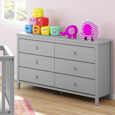 Storkcraft Alpine 6-Drawer Double Dresser