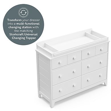 Storkcraft Moss 6-Drawer Double Dresser