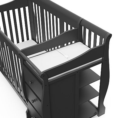Storkcraft Portofino 4-in-1 Convertible Crib and Changer