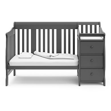 Storkcraft Portofino 4-in-1 Convertible Crib and Changer