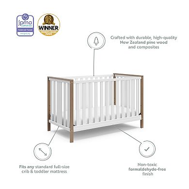 Storkcraft Modern Pacific 4-In-1 Convertible Crib