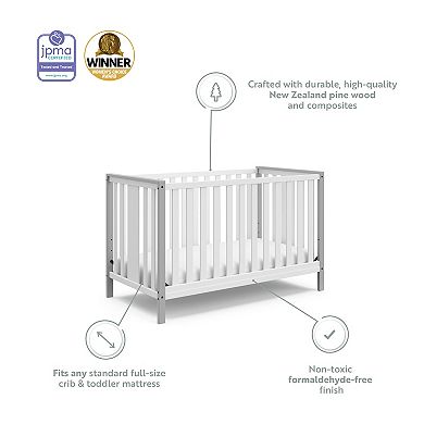 Storkcraft Modern Pacific 4-In-1 Convertible Crib