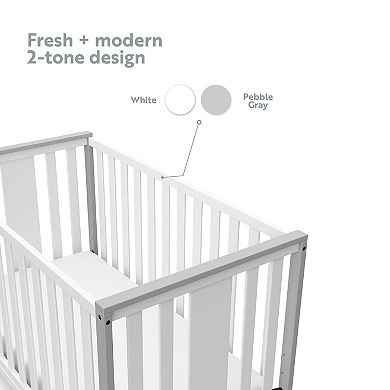 Storkcraft Modern Pacific 4-In-1 Convertible Crib