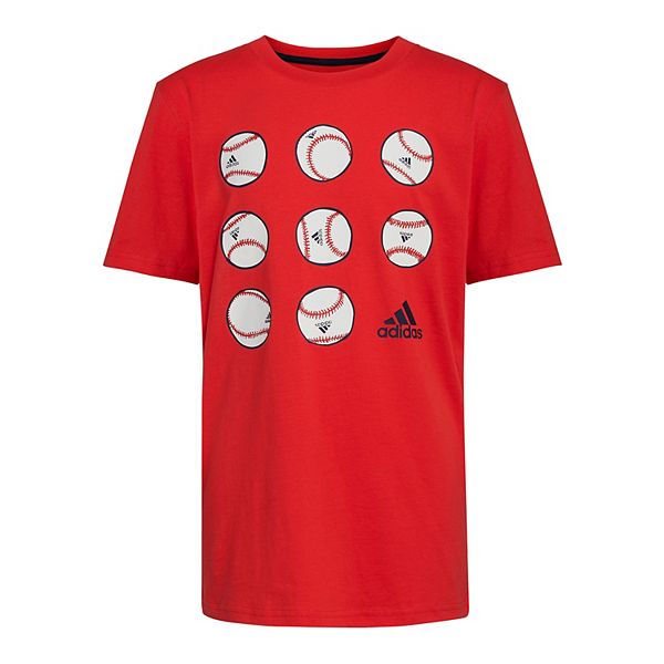 Boys 8 20 adidas Baseball Tee