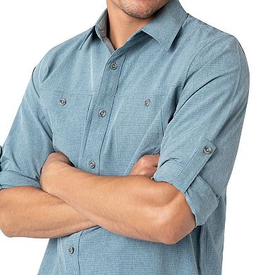 Men's Eddie Bauer Voyager Long Sleeve Button-Down Shirt