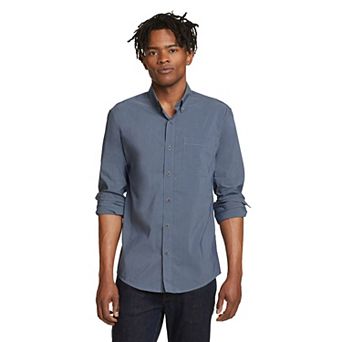 Men's Eddie Bauer UPF 50 Voyager Long Sleeve Button-Down Shirt