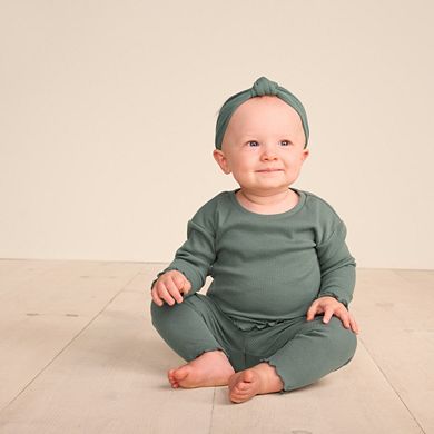 Baby & Toddler Little Co. by Lauren Conrad Lettuce-Edge Top & Pants Set
