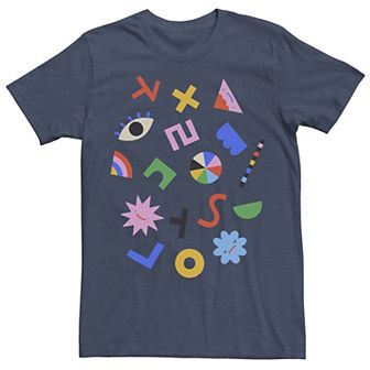 Men's Hangul & Abstract Shapes Tee