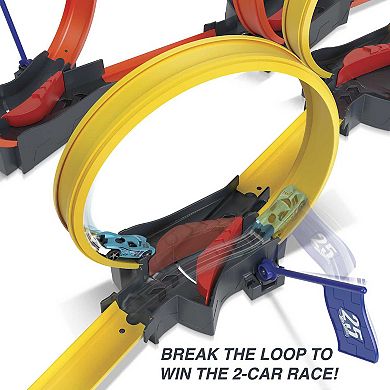 Mattel Hot Wheels Multi-Loop Raceoff Track Set