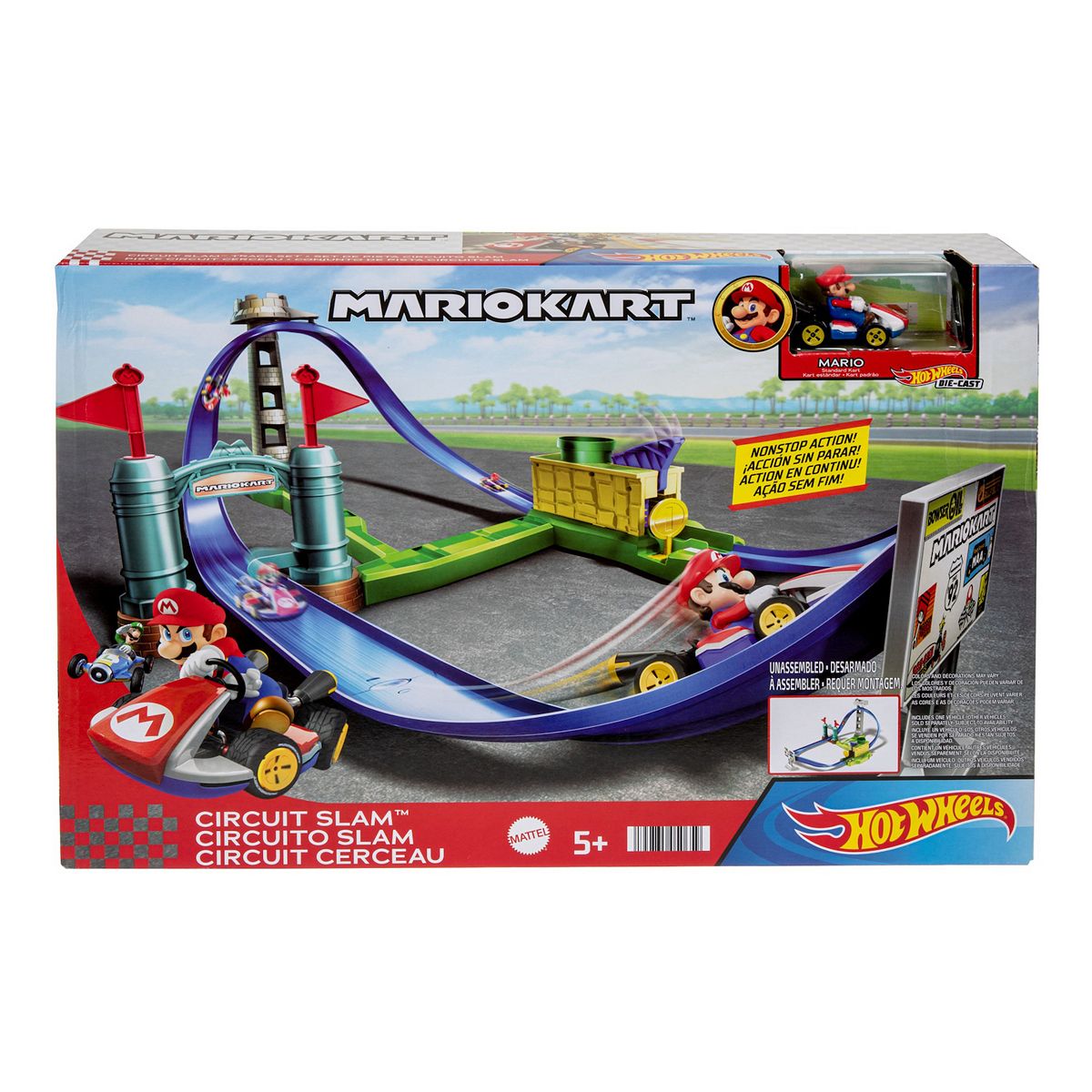 Mario kart outlet hot wheels