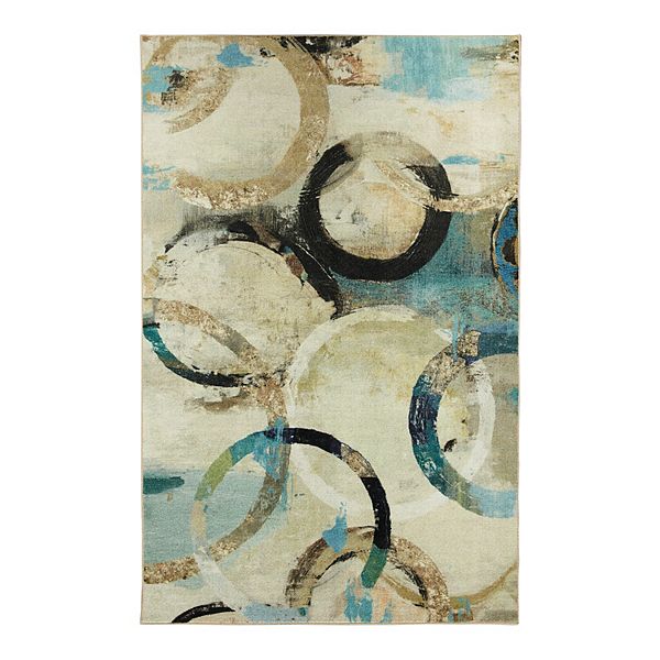Mohawk® Home Prismatic Canvas Rings Rug