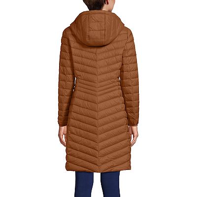 Women's Lands' End Hooded Wanderweight Ultralight Packable